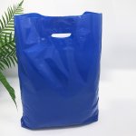 Patch handle bag 400*500 mm, without printing, LDPE A6, BLUE - Photo 40х50_синий kопировать Patch handle bag 400*500 mm, without printing, LDPE A6, BLUE -Chernigov Package - Photo 40х50_синий kопировать