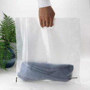 Die cut handle bag, series Easy, 40х40cm, transparent -Chernigov Package - Фото 40х40_Easy